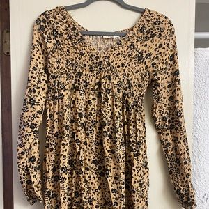 PacSun LA Hearts Yellow Floral Dress